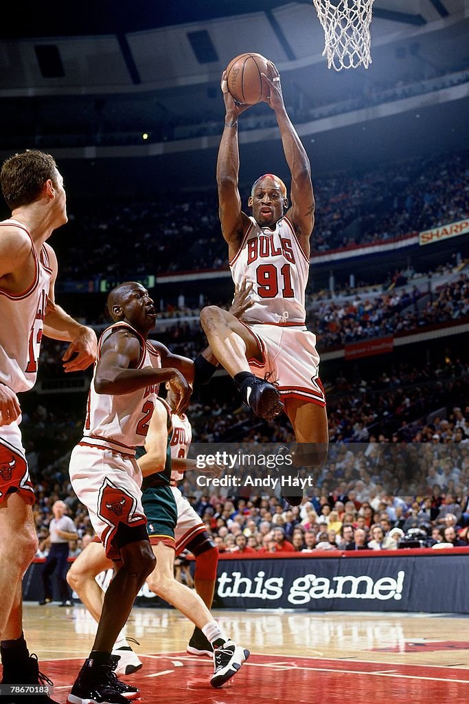 1996 NBA Finals Game 2: Seattle SuperSonics vs. Chicago Bulls