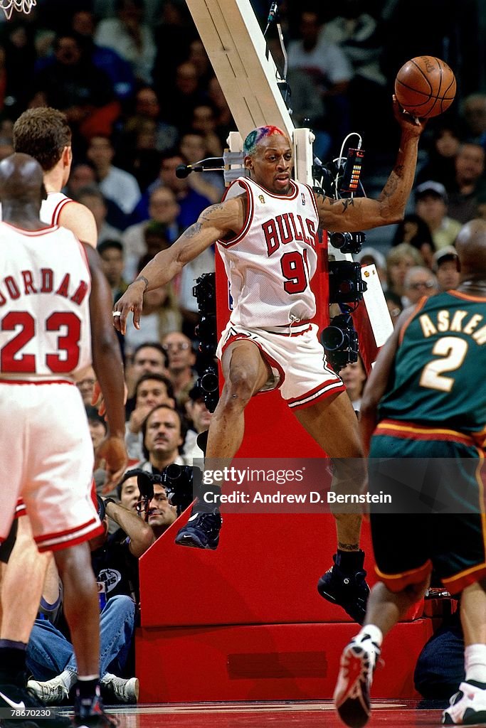 1996 NBA Finals Game 2: Seattle SuperSonics vs. Chicago Bulls
