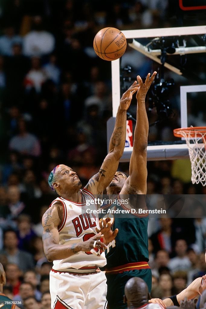 1996 NBA Finals Game 2: Seattle SuperSonics vs. Chicago Bulls