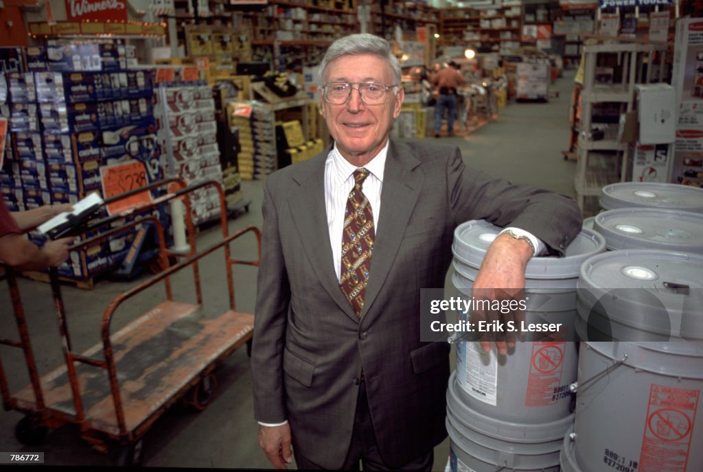 Home Depot CEO Bernie Marcus...