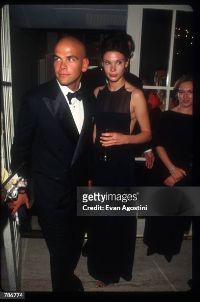 Media mogul Rupert Murdoch's son Lachlan and his girlfriend attend the Humanitarian of the Year Awards May 29, 1997 in New York City. Murdoch...