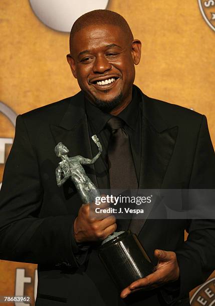 Forest Whitaker, winner Outstanding Performance by a Male Actor in a Leading Role for "The Last King of Scotland"