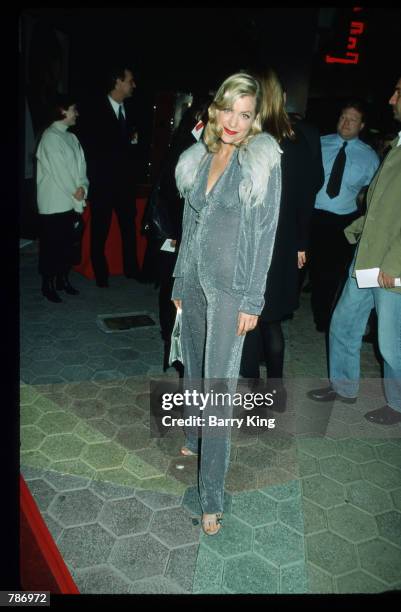 Actress Jennifer Aspen attends the premiere of "Patch Adams" December 17, 1999 in Los Angeles, CA. Aspen guest starred in "NYPD Blue" and "Beverly...