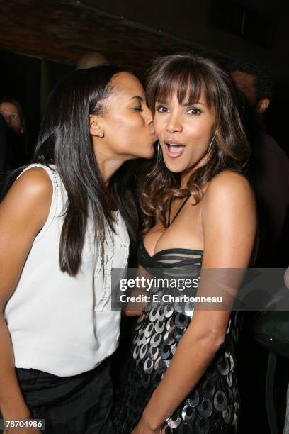 Kerry Washington and Halle Berry