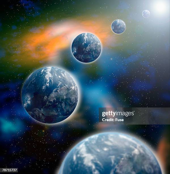 Multi Earth Multiple Earths Photos and Premium High Res Pictures - Getty Images
