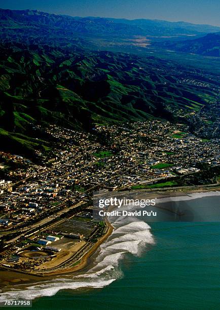 aerial view of ventura - david puu stock-fotos und bilder