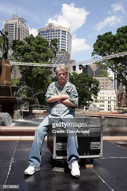 Brian Wilson poses for the media during a photo call for the 2008 Sydney Festival at The Archibald Fountain, Hyde Park January 3, 2008 in Sydney,...