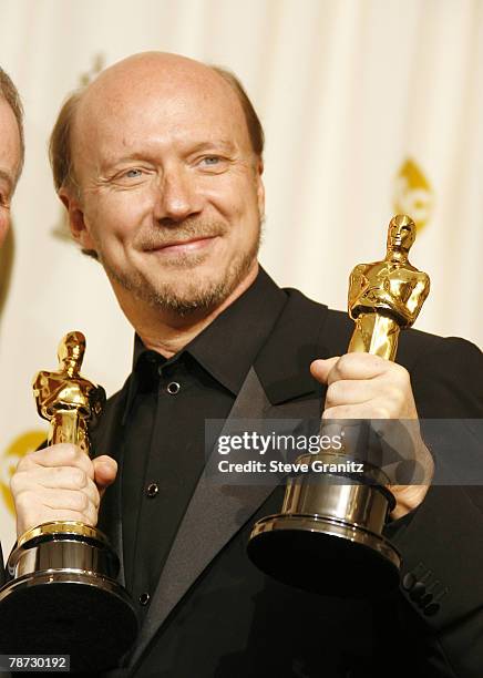 Paul Haggis, winner Best Original Screenplay for ?Crash?