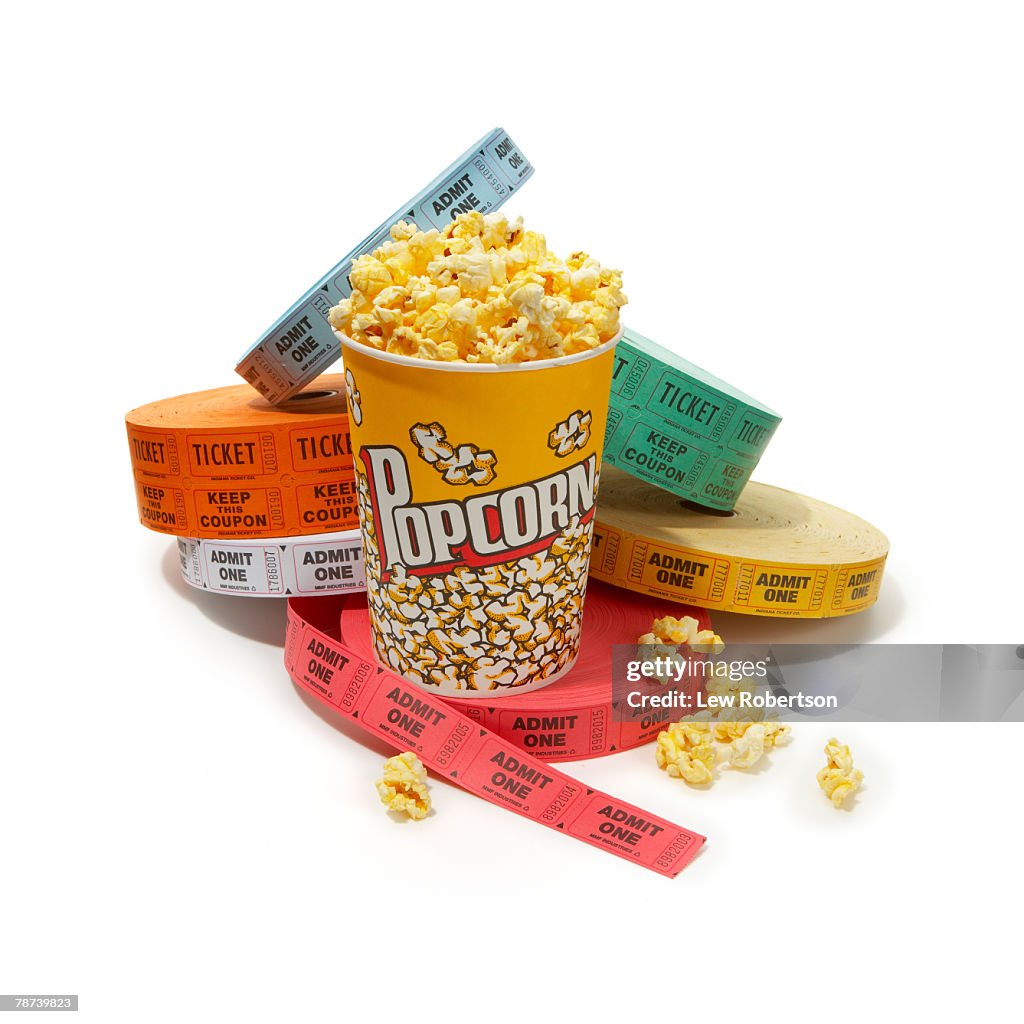 Popcorn and Movie Tickets