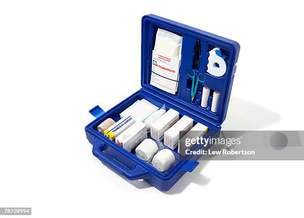 Open First Aid Box Image Open First Aid Box Photos and Premium High Res Pictures - Getty Images