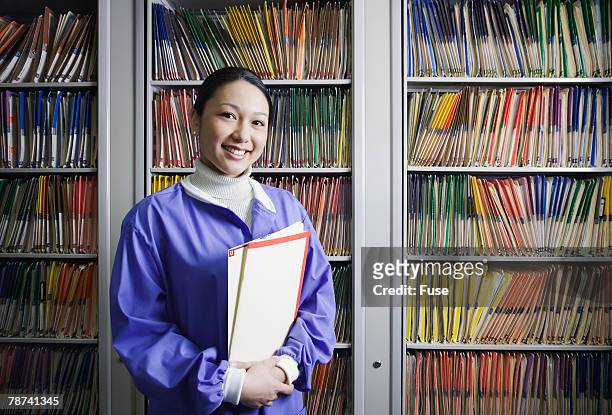 medical-record clerk - file clerk stock pictures, royalty-free photos & images