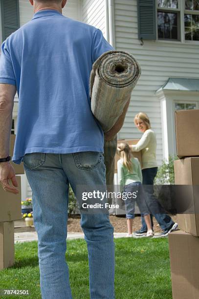 family moving in - middle class stock pictures, royalty-free photos & images