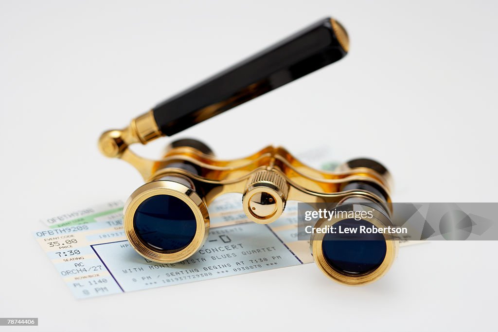 Opera Glasses and Admission Tickets