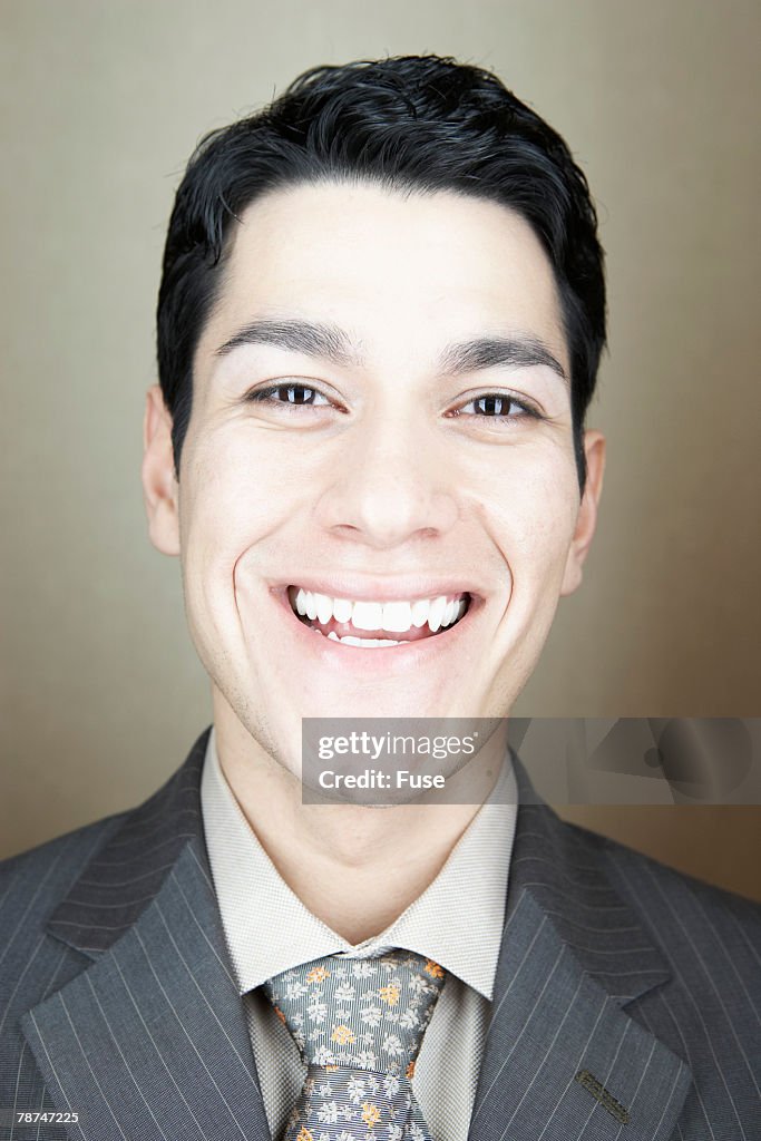 Friendly, Smiling Businessman