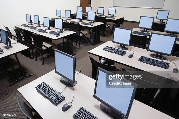 Empty Computer Lab Laptops 389 Computer Lab Empty Stock Photos, High-Res Pictures, and Images ...