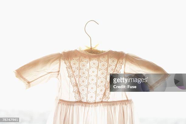christening gown - see thru nightgown stock pictures, royalty-free photos & images