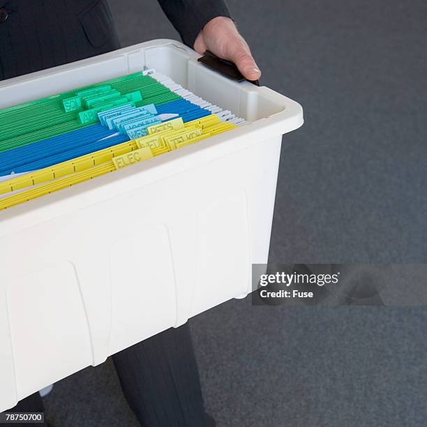 box of file folders - box file stock pictures, royalty-free photos & images