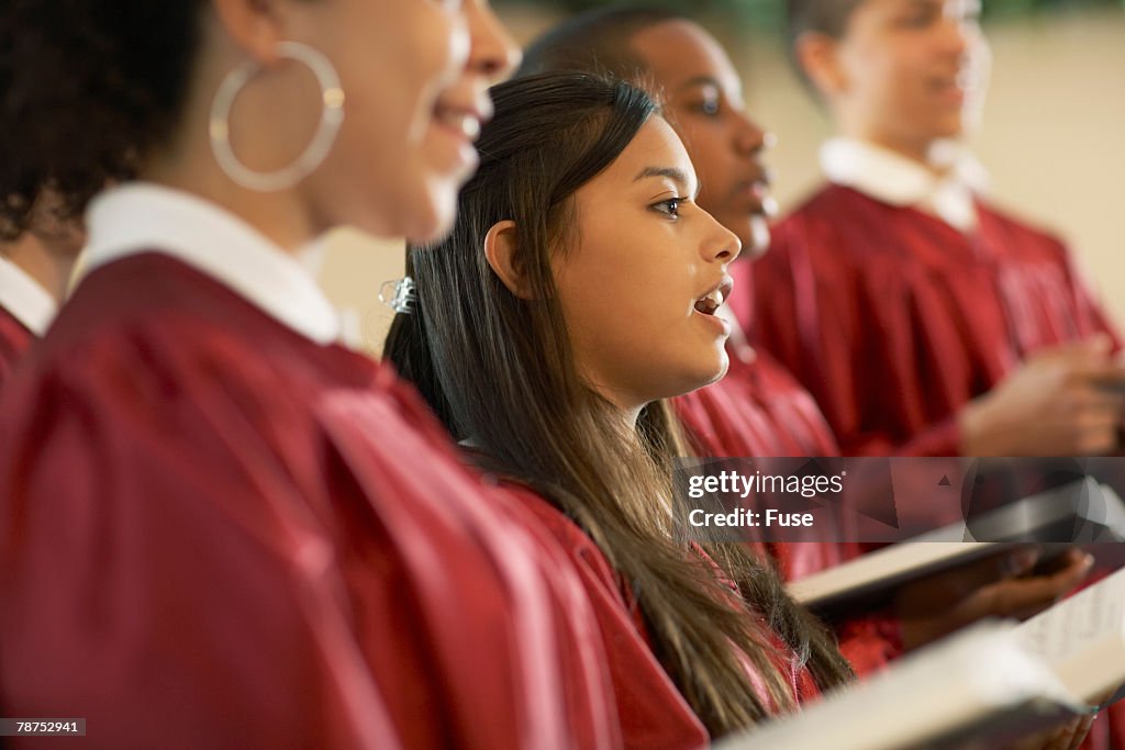 Young Choir Members