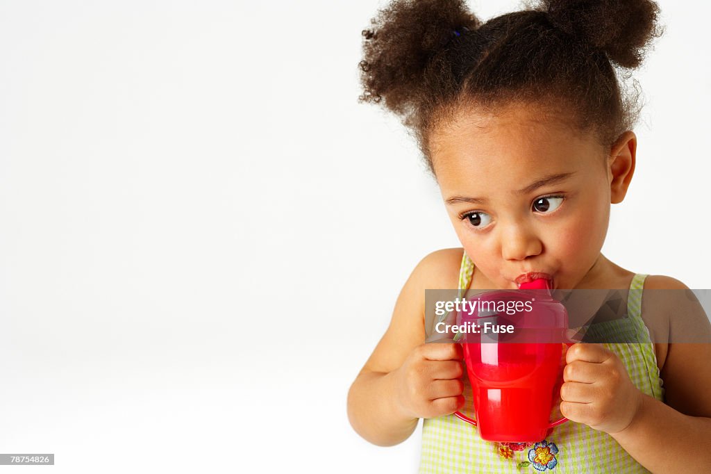 Girl Drinking