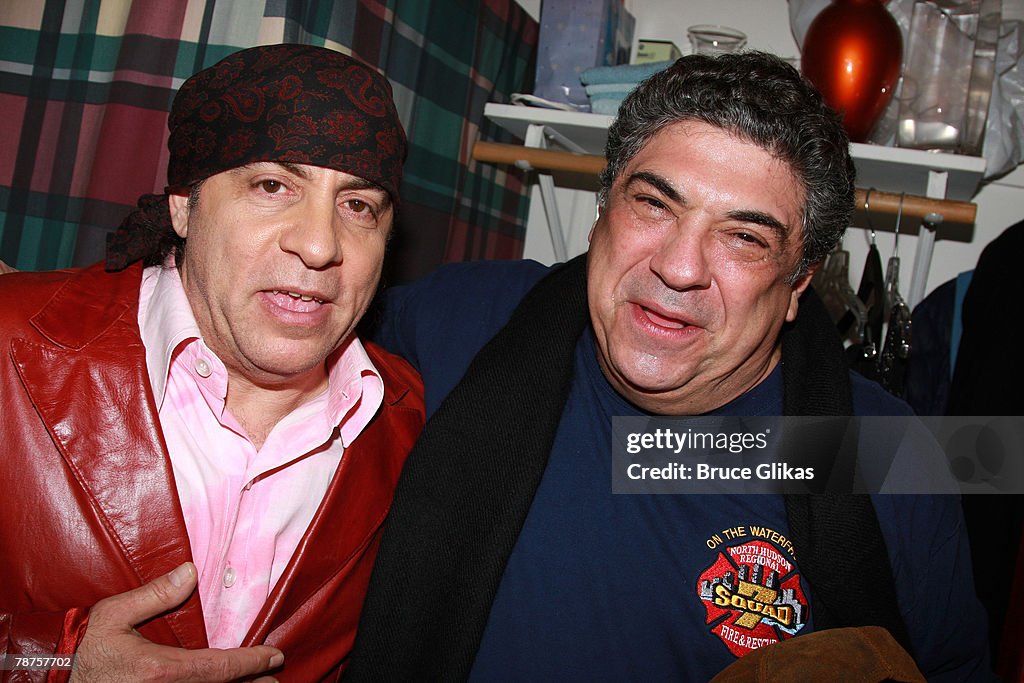 Sopranos Stars Visit "Chicago" On Broadway - January 3, 2008