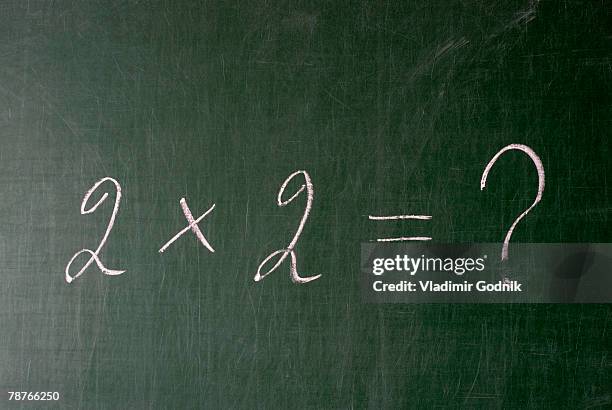 Math Question Jpg 395 Chalkboard Multiplication Stock Photos, High-Res Pictures, and ...