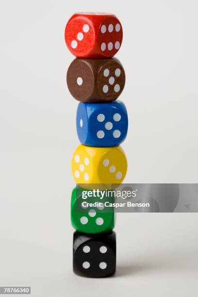 Point Stack Dice 587 Stacked Dice Stock Photos, High-Res Pictures, and Images - Getty Images