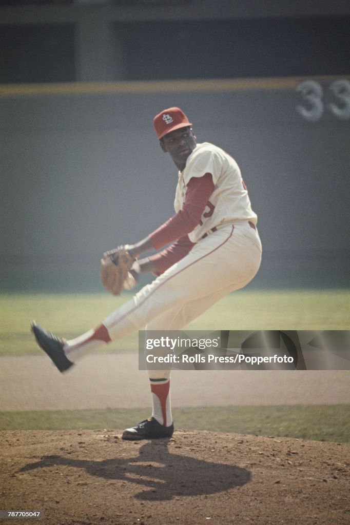Bob Gibson Of St. Louis Cardinals