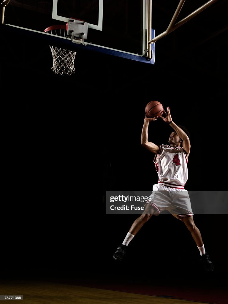 Basketball Player Making Shot High-Res Stock Photo - Getty Images