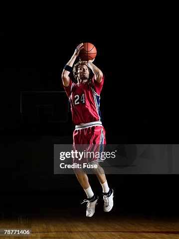 Basketball Player Making Shot High-Res Stock Photo - Getty Images