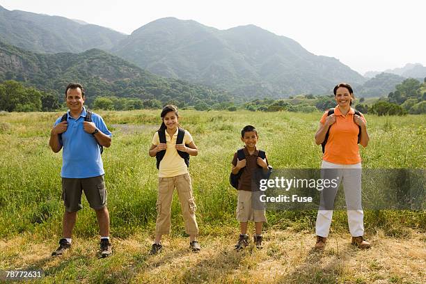 ready for a family hike - perfect girls body stock pictures, royalty-free photos & images