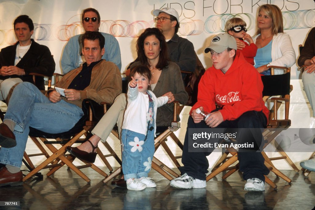 Paul Michael Glaser And Family At Kids For Kids AIDS Benefit