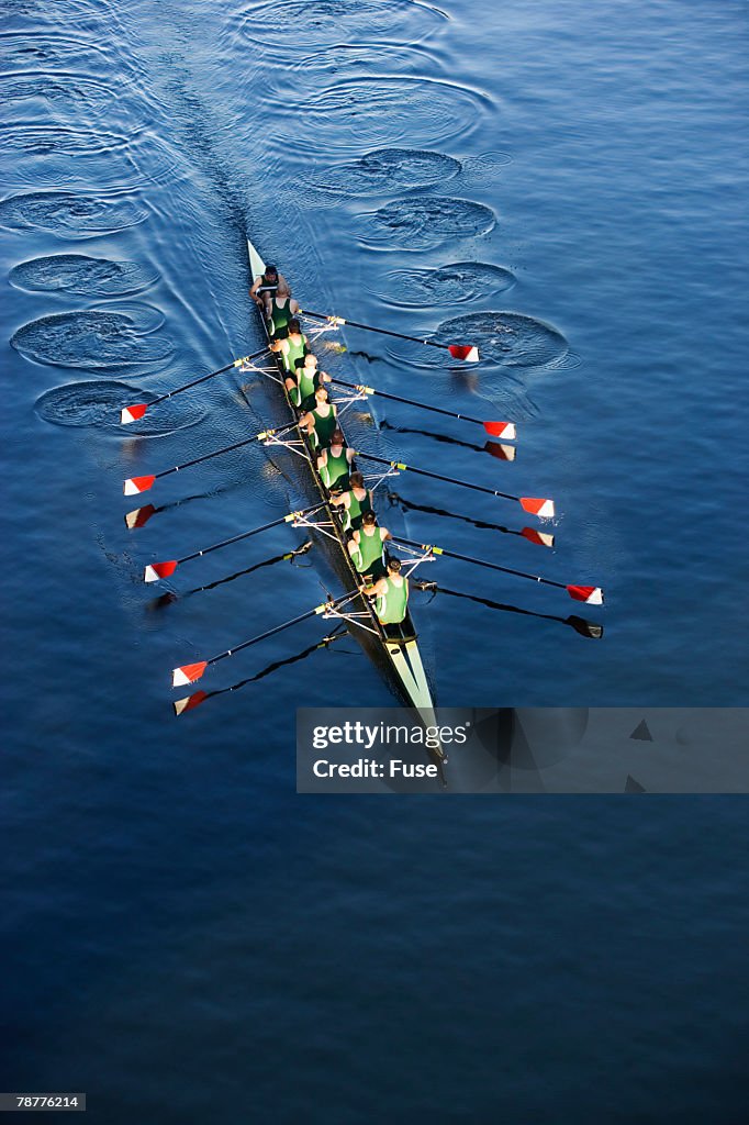 Crew Team Rowing High-Res Stock Photo - Getty Images