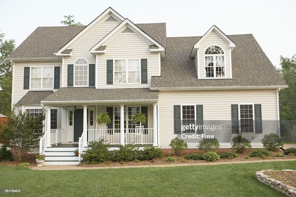 Traditional Style Home with Front Porch