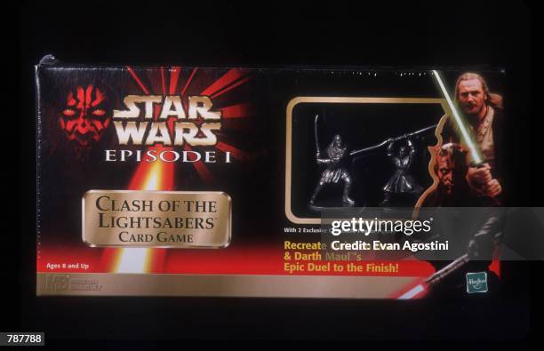 Hasbro features its new line of "Star Wars" toys May 4, 1999 in New York City. This product line for fans of the film "Star Wars: Episode I The...