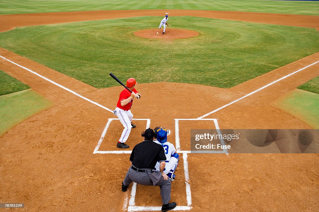 Pitcher Pitching to Batter