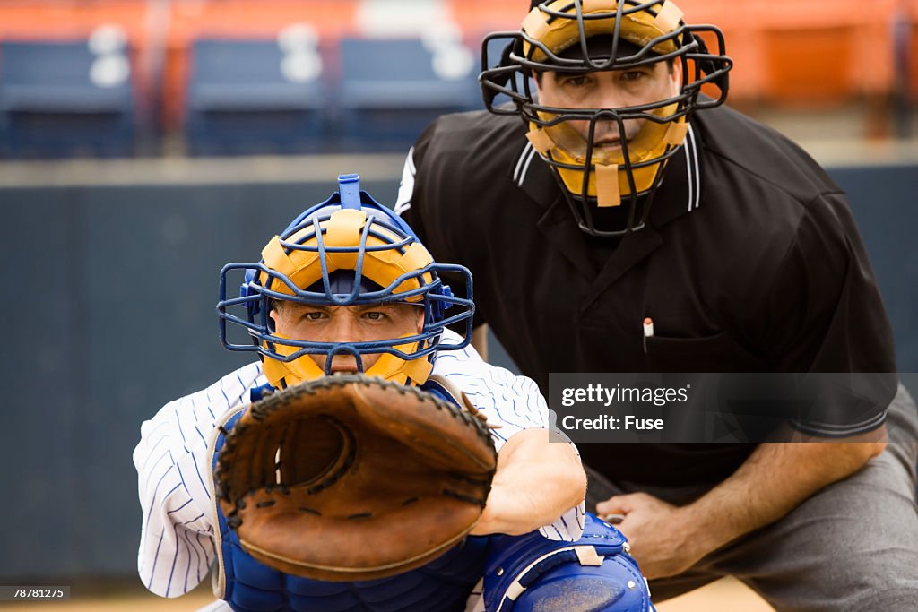 Catcher and Umpire