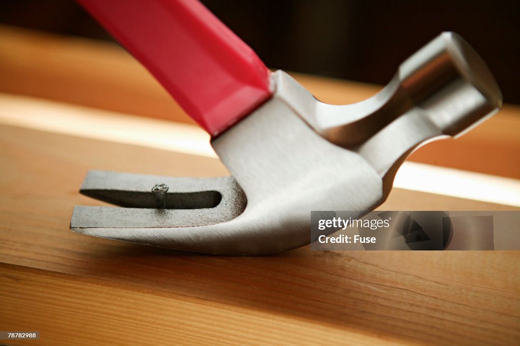 Hammer Removing a Nail