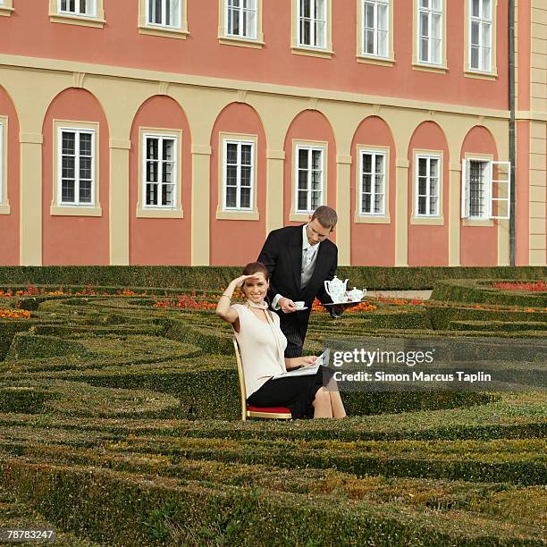 Butler Tea Ritual 59 Butler Serving Tea Stock Photos, High-Res Pictures, and Images ...