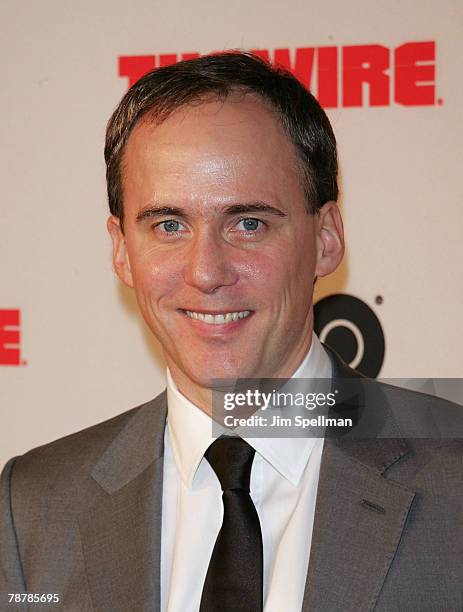 Jim True-Frost arrives at "The Wire" Season 5 Premiere at the Chelsea West Cinema on January 4, 2008 in New York City.