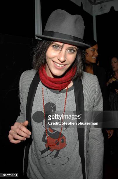 Actor Katherine Moenning attends the season 5 premiere party for "The L Word" at The Factory on January 6, 2008 in West Hollywood, California.