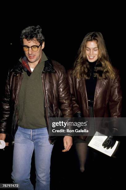 Cindy Crawford and Richard Gere