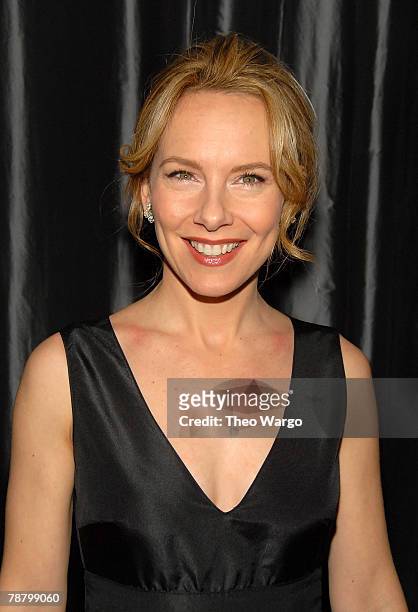 Actress Amy Ryan attends the 2007 New York Film Critic's Circle Awards at Spotlight on January 6, 2008 in New York City.
