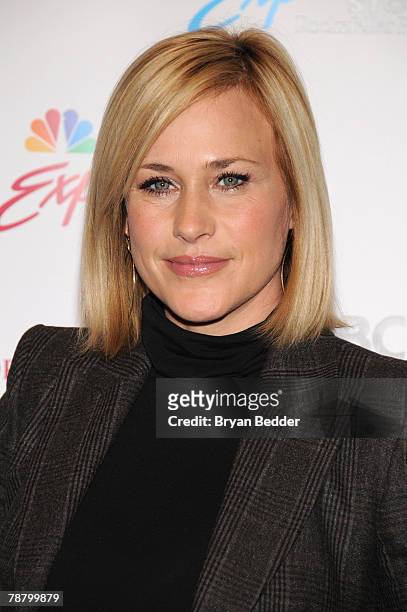 Actress Patricia Arquette appears at the NBC Experience store to sign autographs on January 7, 2008 in New York City.