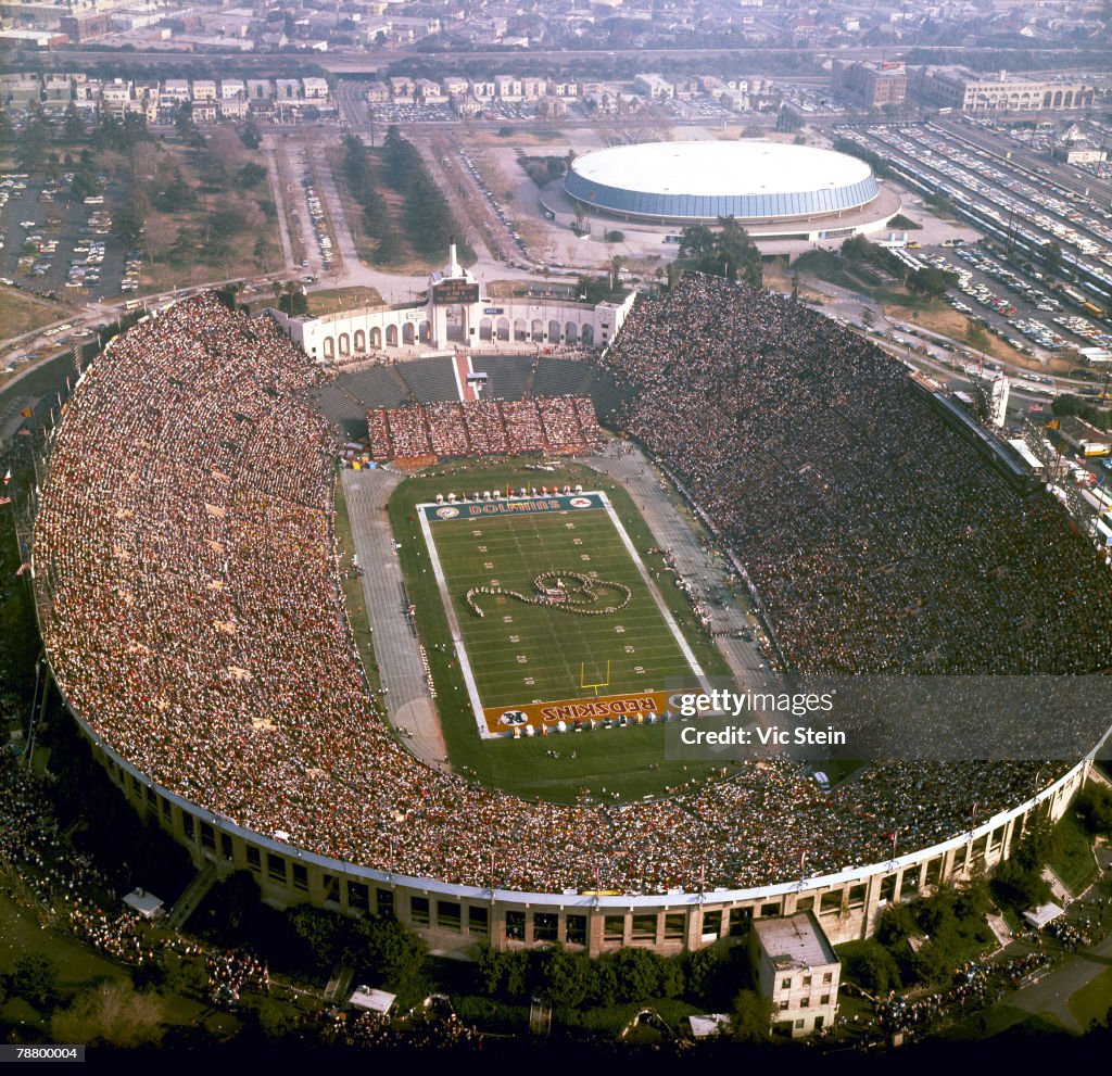 Super Bowl VII - Miami Dolphins vs Washington Redskins - January 14, 1973