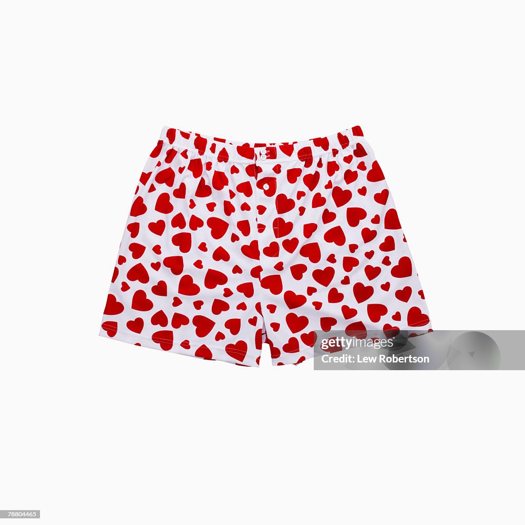 Heart Print Boxers