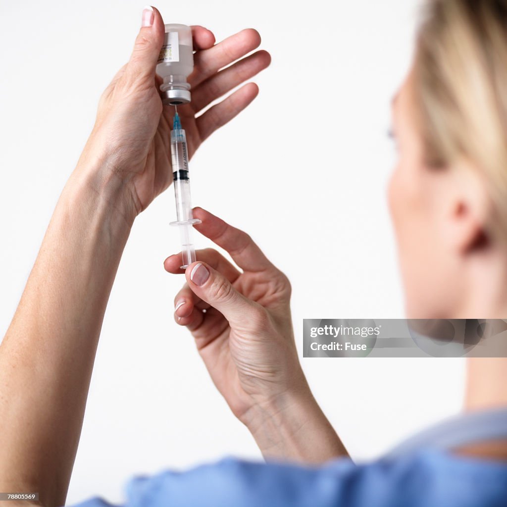 Nurse Drawing Medication