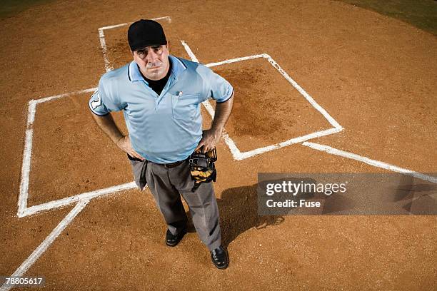 umpire - baseball umpire stock pictures, royalty-free photos & images