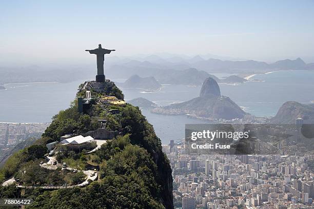 rio de janeiro - christ the redeemer rio stock pictures, royalty-free photos & images