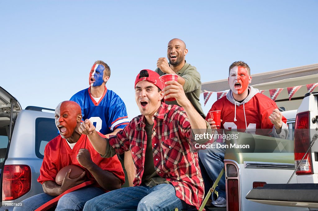 Tailgating Football Fans
