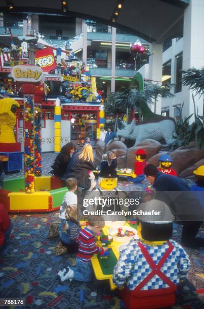 The Lego Imagination Center at the Mall of America has a display area of 6000 square feet on four stories and offers free play areas for children as...